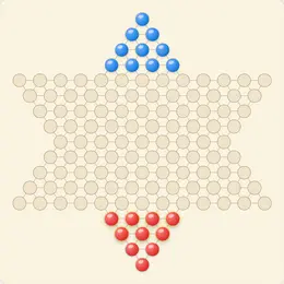 Chinese Checkers game board