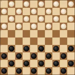 International Draughts game board