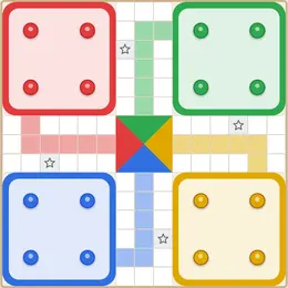 Ludo game board