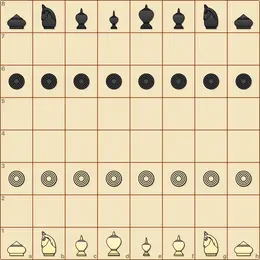 Makruk game board