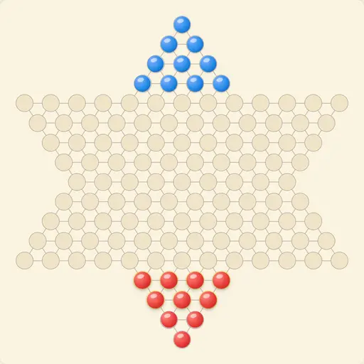 Chinese Checkers game board