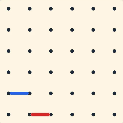 Dots and Boxes game board