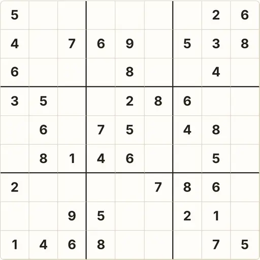 Sudoku puzzle